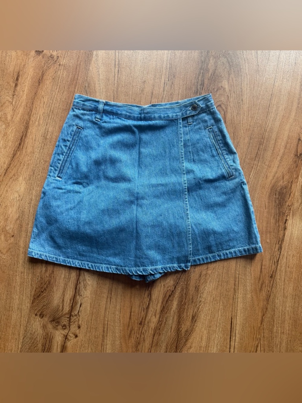 Vintage 90’s Butter Mom Cottagecore Denim Skort